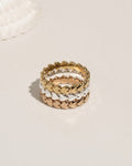 Tiny Heart Ring Set