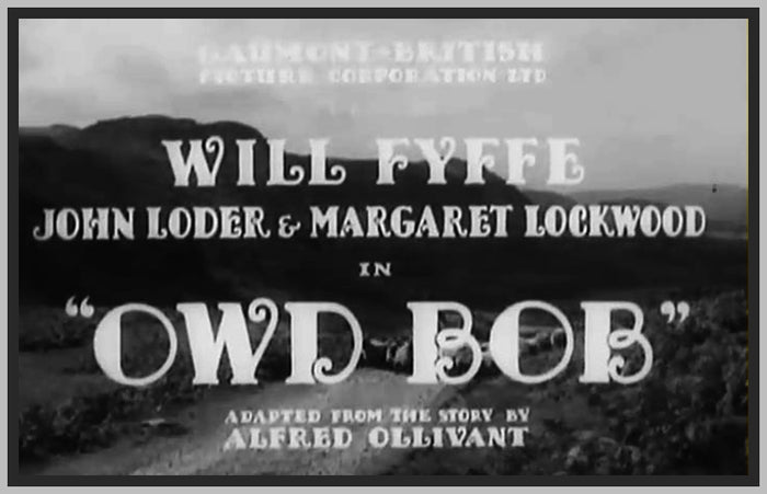 TO THE VICTOR, OR OWD BOB - 1938 - WILL FYFFE - RARE DVD