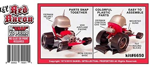 Tom Daniel Lil Red Baron Show Rod Snap Plastic model kit 1/32
