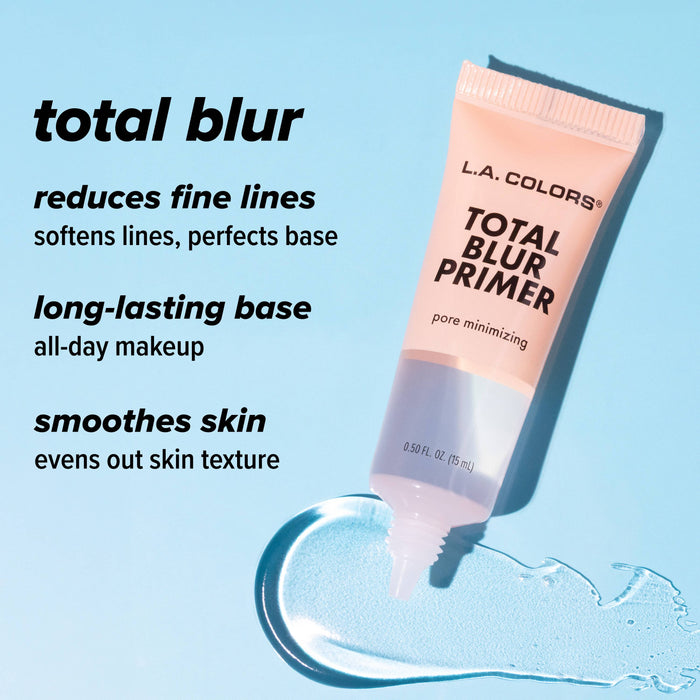 Total blur primer infographics images