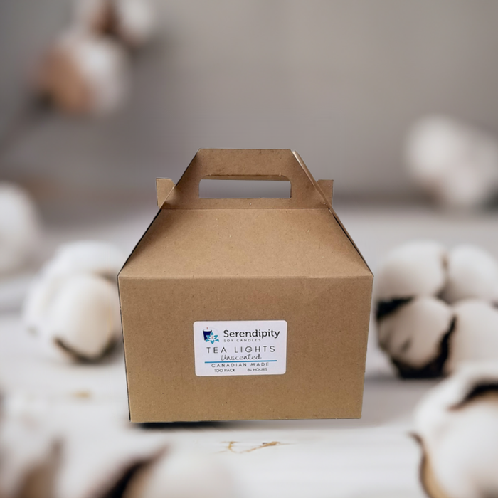 Unscented Tea Lights - 100 pack