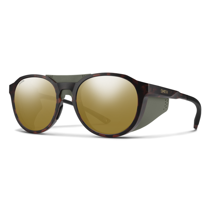 Sunglasses / Matte Tortoise | ChromaPop Glass Polarized Bronze Mirror