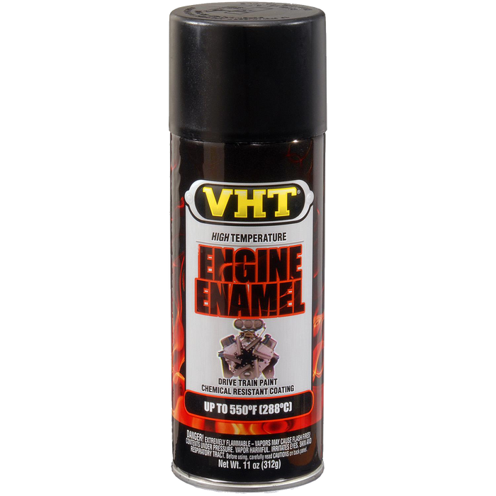 VHT High Heat Basecoat</br>Flat Black