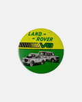Vintage Land Rover V8 Metal Button Pin Badge