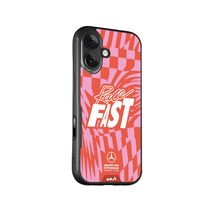 Vortex Fuchsia Protective Phone Case - Mercedes-AMG PETRONAS F1 Team MagSafe