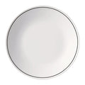 Bormioli Rocco White Moon Chiaroscuro 8.75" Opal Glass Soup Plate, Unico (Set of 24)