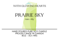 WITH GLOWING HEARTS - PRAIRIE SKY (SASKATCHEWAN)