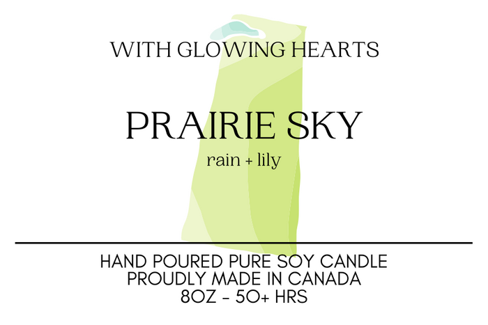 WITH GLOWING HEARTS - PRAIRIE SKY (SASKATCHEWAN)