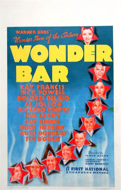 WONDER BAR - COLORIZED - 1934
