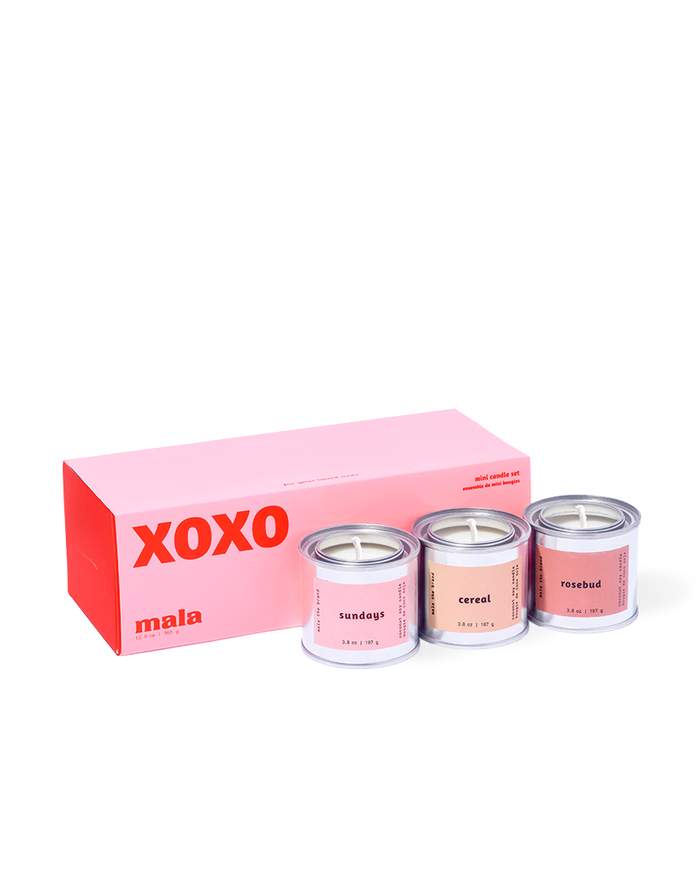 XOXO | Mini Candle Gift Set