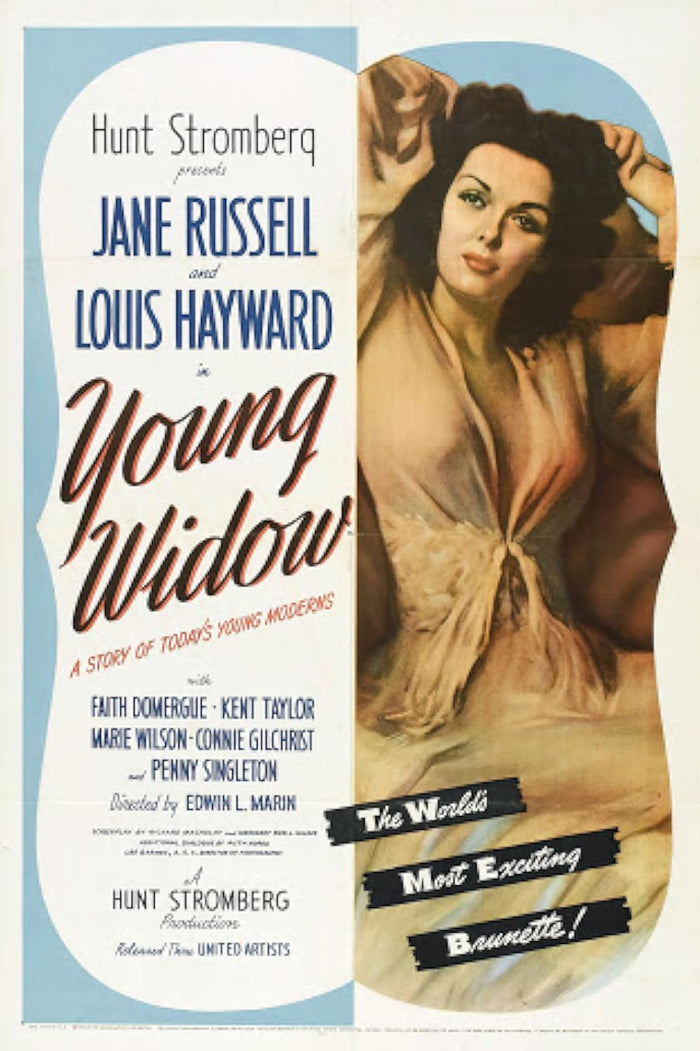 YOUNG WIDOW 1946 - RARE COLORIZED - $15
